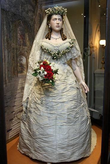 Alexandra of Denmark's 1863 wedding dress