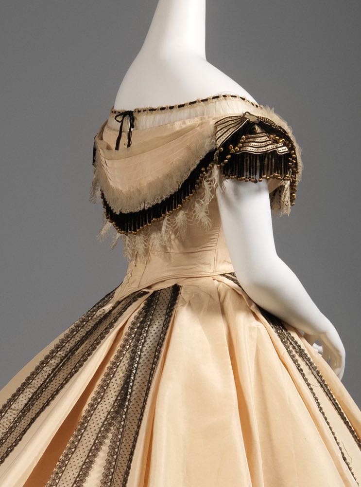 1860 ball gown