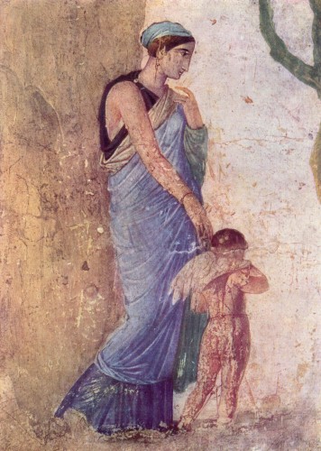 Venus in a pallas and stola, Pompeii