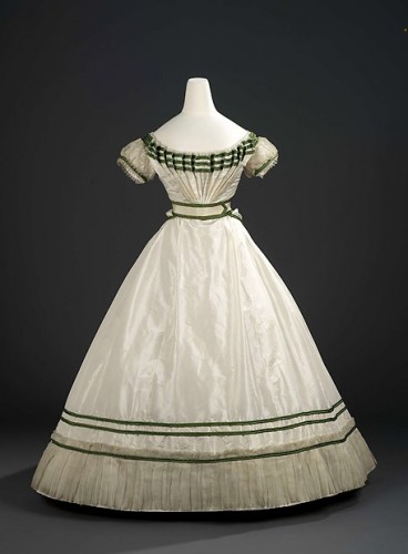 Worth evening / ball gown of Empress Eugenie of France, one of his