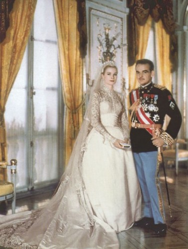 Grace Kelly wedding - The Dreamstress