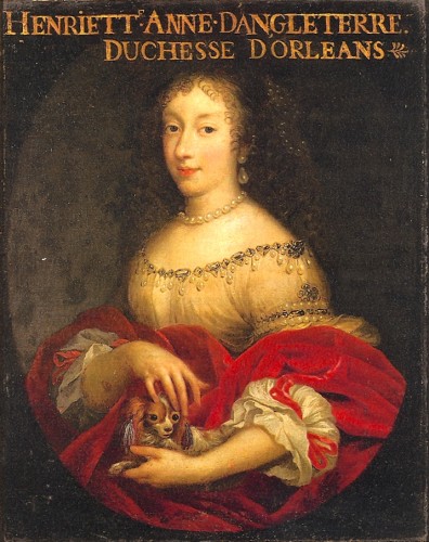 Henrietta of England, Duchess of Orléans, oil on canvas, châteaux de Versailles et de Trianon, studio of the Beaubrun brothers