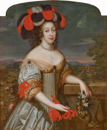 La Grande Mademoiselle, Anne Marie Louise d'Orléans by Louis Ferdinand_Elle, 1640