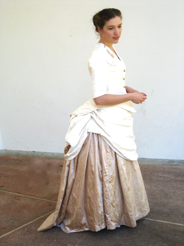 1880s Japonisme dress thedreamstress.com
