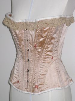 Portfolio - 1870s/80s Nougat corset - The Dreamstress