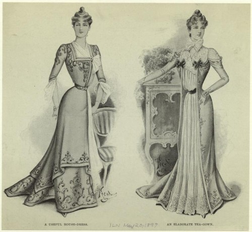 1911 / 1912 Lace Tea Gown – Moorchild Paris Vintage