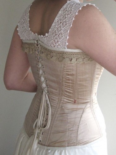 1911 Longline corset thedreamstress - The Dreamstress