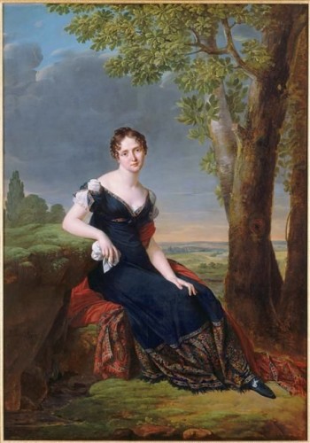 Salomé Louise Coulmann, Comtesse Walther by Robert Lefevre, 1811 Salomé Louise Coulmann, comtesse Walther by Robert Lefevre, 1811, Versailles