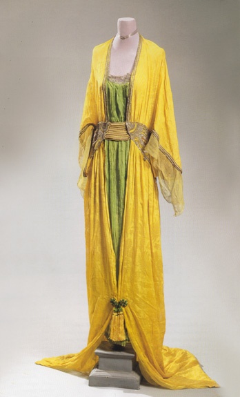 Poiret Oriental gown, Spring 1913. Sold at the Doyle couture auction, November 1999.