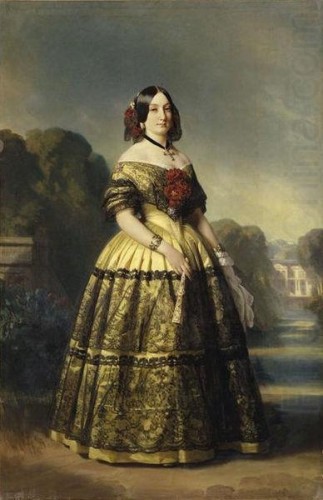 Maria Luisa von Spanien, 1847, Franz Xaver Winterhalter 