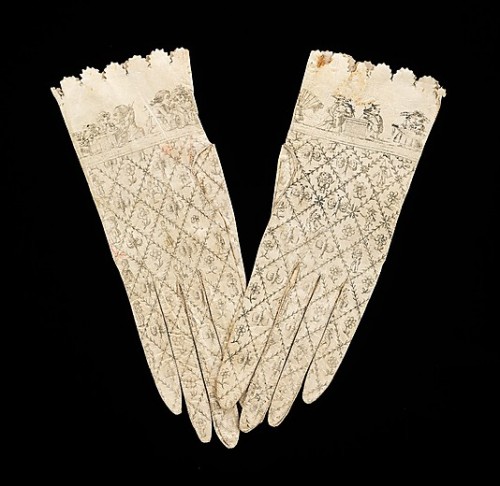 Gloves, 1800–1810, Spanish, leather, Metropolitan Museum of Art