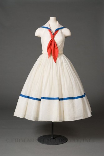 Day dress,  Norman Norell for Traina-Norell, 1951, FIDM Museum