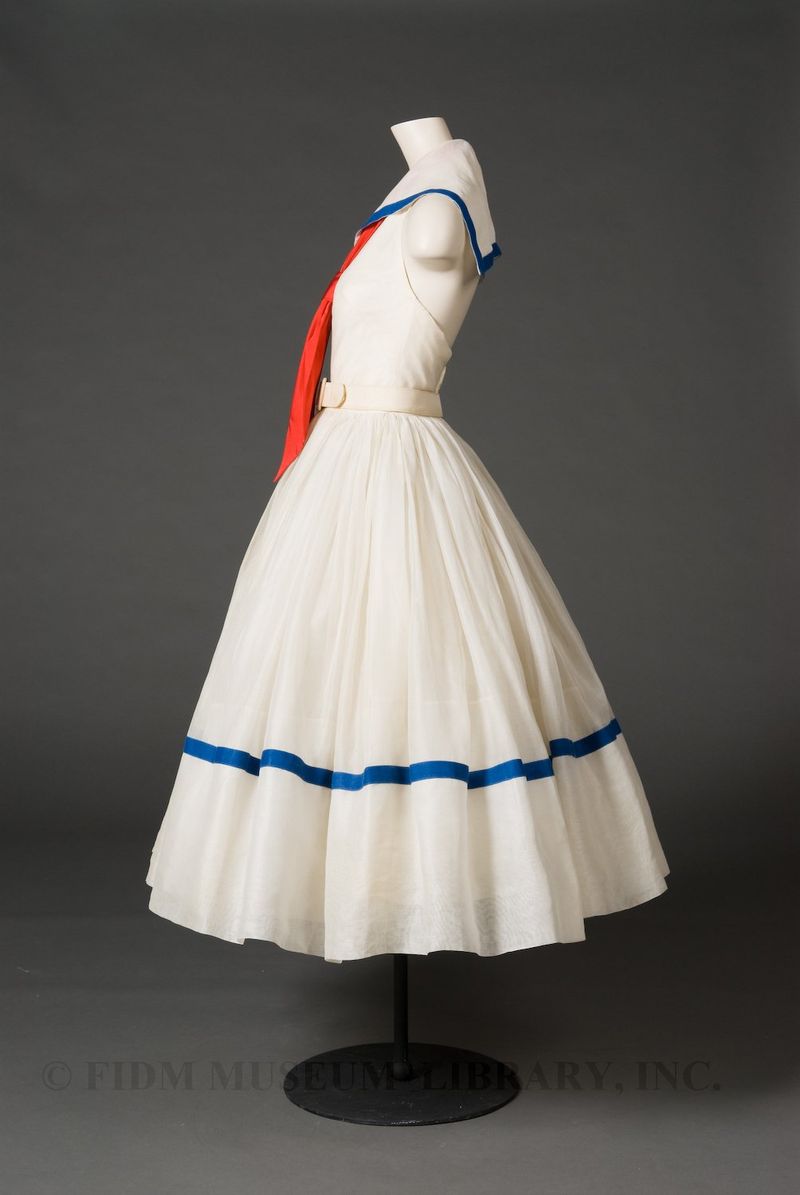Day dress, Norman Norell for Traina-Norell, 1951, FIDM Museum