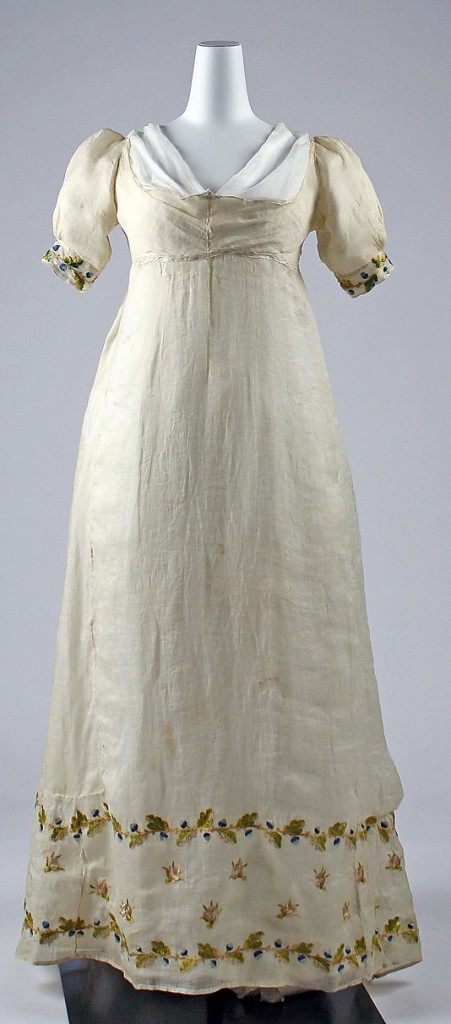 Dress, 1807–10, Italian, Metropolitan Museum of Art