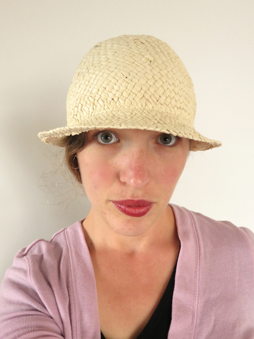 How to turn a fedora into a 1920s cloche thedreamstress.com