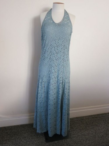 'Sea at Sunset' 1930s lace dress thedreamstress.com
