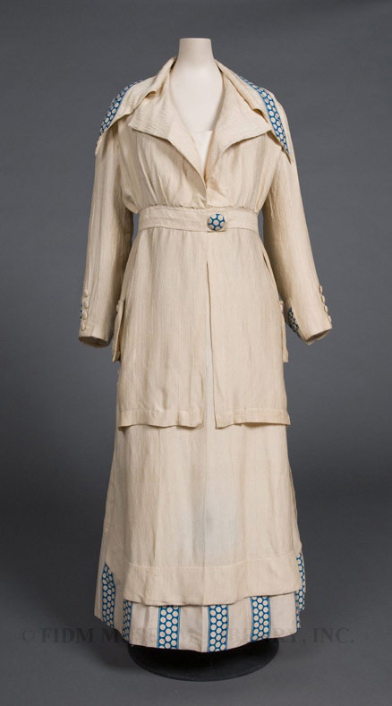 Woman’s Suit, 1913-14, Silk, FIDM Museum