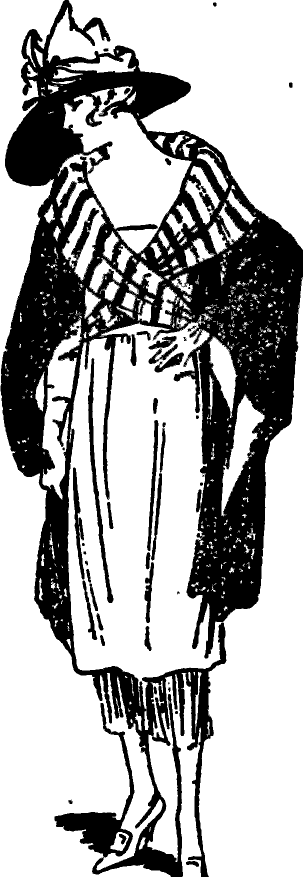 A Fichu Cape Wrap. New Zealand Herald, Volume LVIII, Issue 17686, 22 January 1921, Page 4