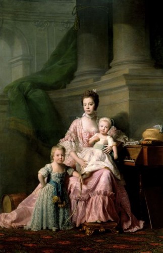 Charlotte of Mecklenburg-Strelitz, Ramsay, 1765