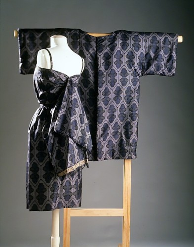Cocktail ensemble, Bonnie Cashin  (American, 1915–2000), Eunice Cashin (American) 1957, silk, wool, Metropolitan Museum of Art, 2009.300.3285
