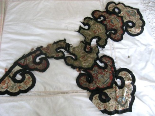 Cloud collar, Chinese, late 19th century