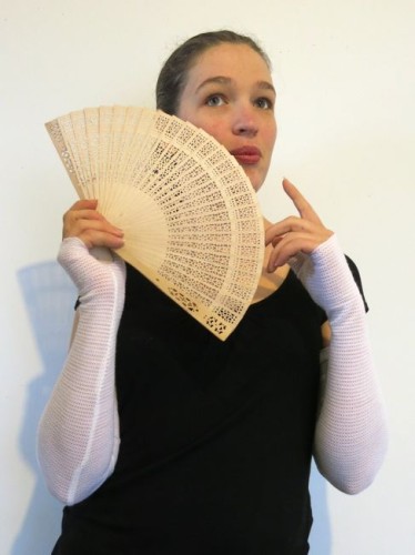 Regency inspired knit mitts/sleeves thedreamstress.com