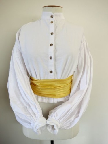 Re-creation 1860s garibaldi blouse thedreamstress.com