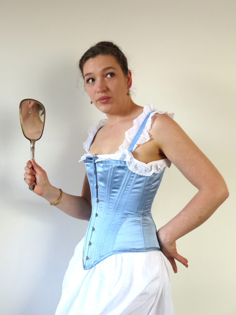 The 1877 'Nana' corset thedreamstress.com