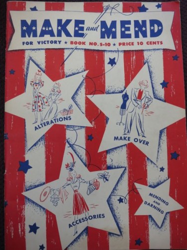 Make & Mend for Victory thedreamstress.com