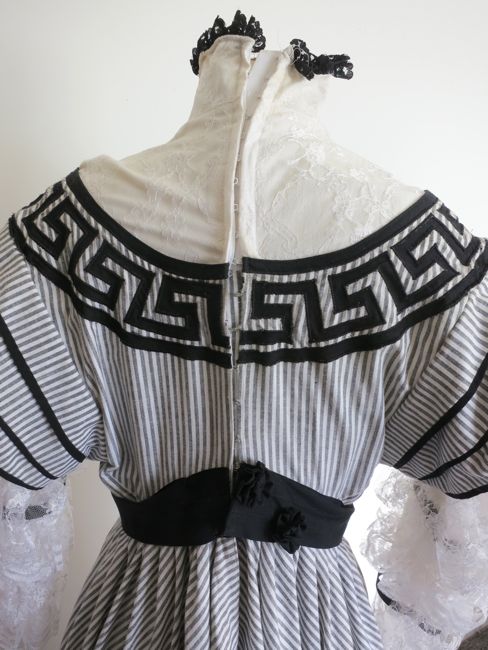 The 1905 Greek Key afternoon dress, thedreamstress.com