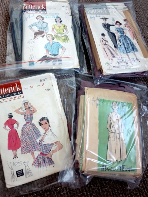 Storing and caring for vintage patterns thedreamstress.com