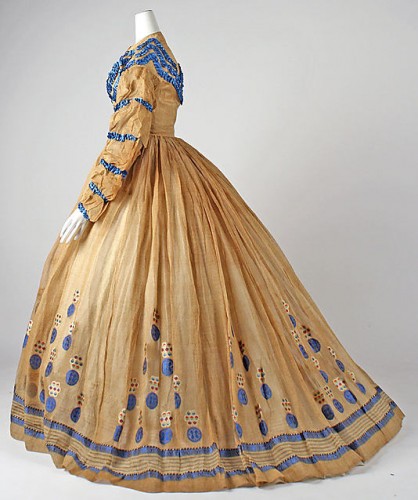 Rate the Dress: 1860s jacquard marvels - The Dreamstress