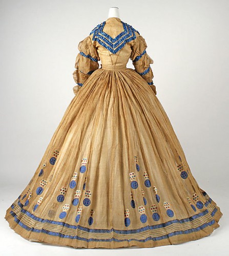 Rate The Dress: 1860s Jacquard Marvels - The Dreamstress