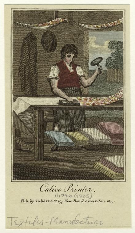 Calico Printer, 1805, New York Public Library