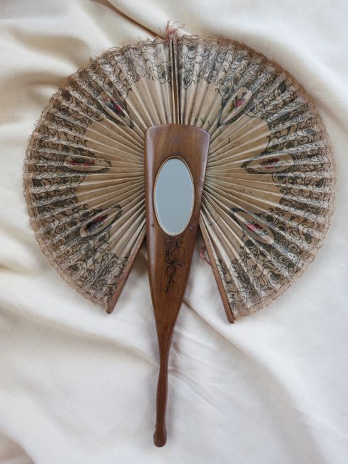 An antique souvenir fan thedreamstress.com