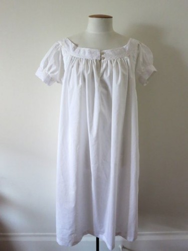 A very sweet, very white 1860s chemise - The Dreamstress