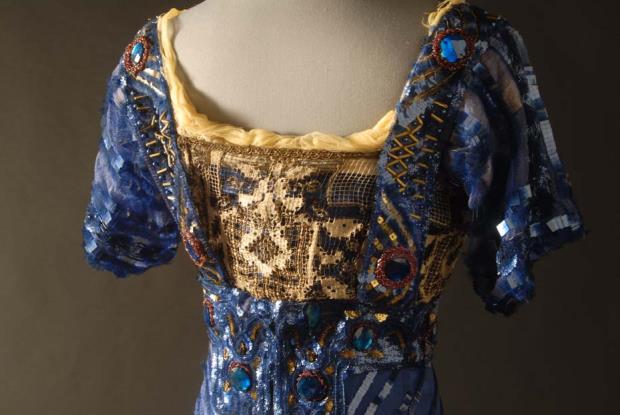 Blue Fishtail Evening Dress, 1909 Callot Soeurs, Paris (active 1895 ...