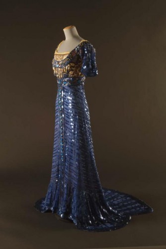 Rate the Dress: Brilliant Blue Callot Soeurs - The Dreamstress