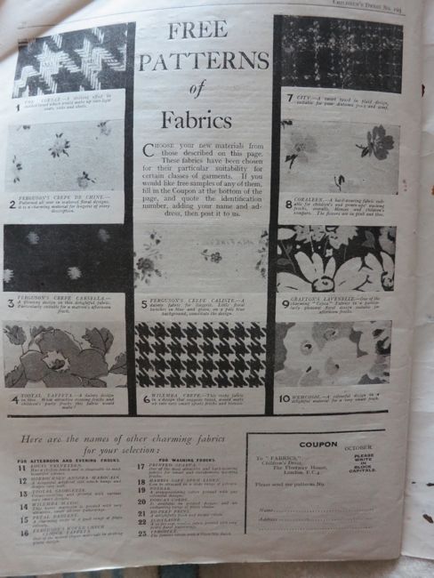 1930s fashion magazines thedreamstress.com