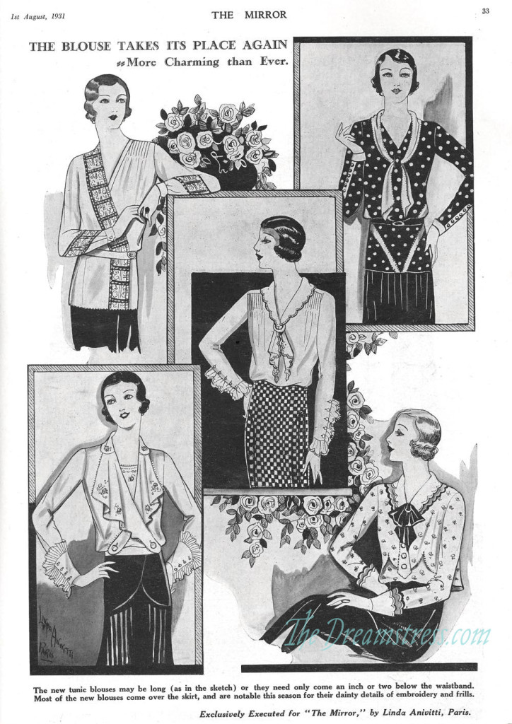 Winter 1931 fashions, thedreamstress.com2