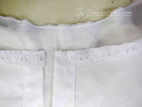 Tutorial: quick, easy, and tidy lace edgings (for historical ...