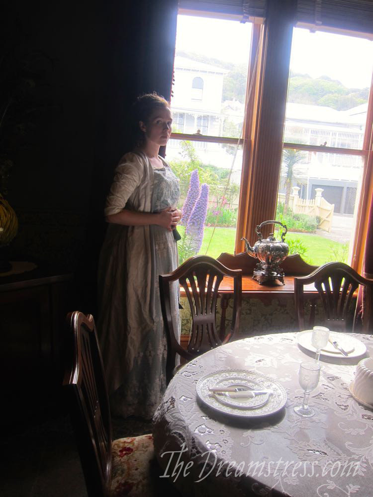 A photoshoot at the Katherine Mansfield Birthplace Museum thedreamstress.com