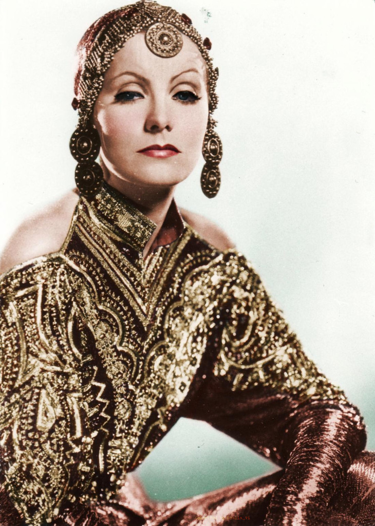 Greta Garbo in Mata Hari, costumes by Gilbert Adrian