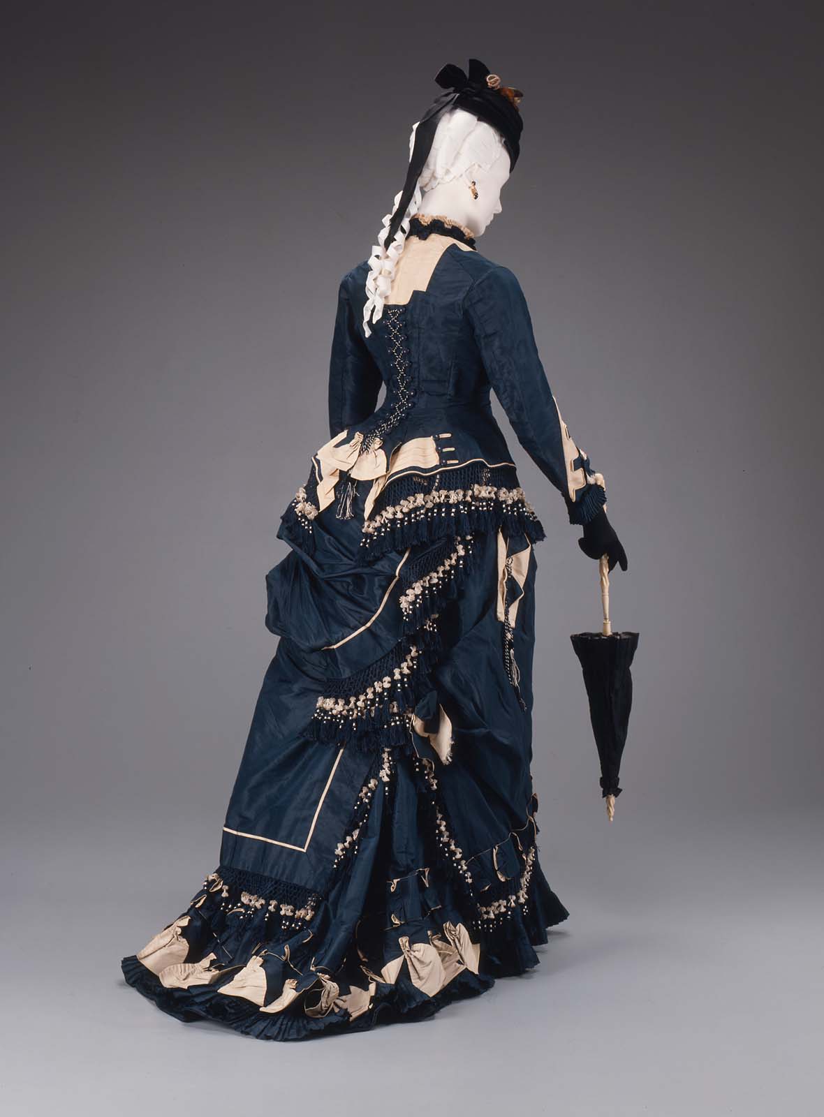 Rate the Dress: Tassels, pleats, and pockets on an 1870s bustle - The ...