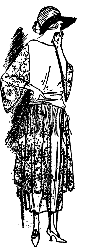 Garden Party Frock. New Zealand Herald, Volume LIX, Issue 18281, 23 December 1922, Page 4