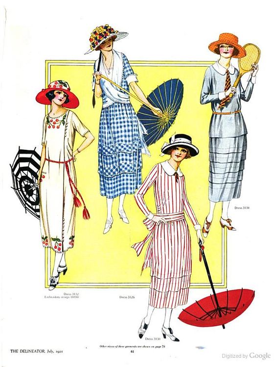 The Delineator, Fashions for July 1921