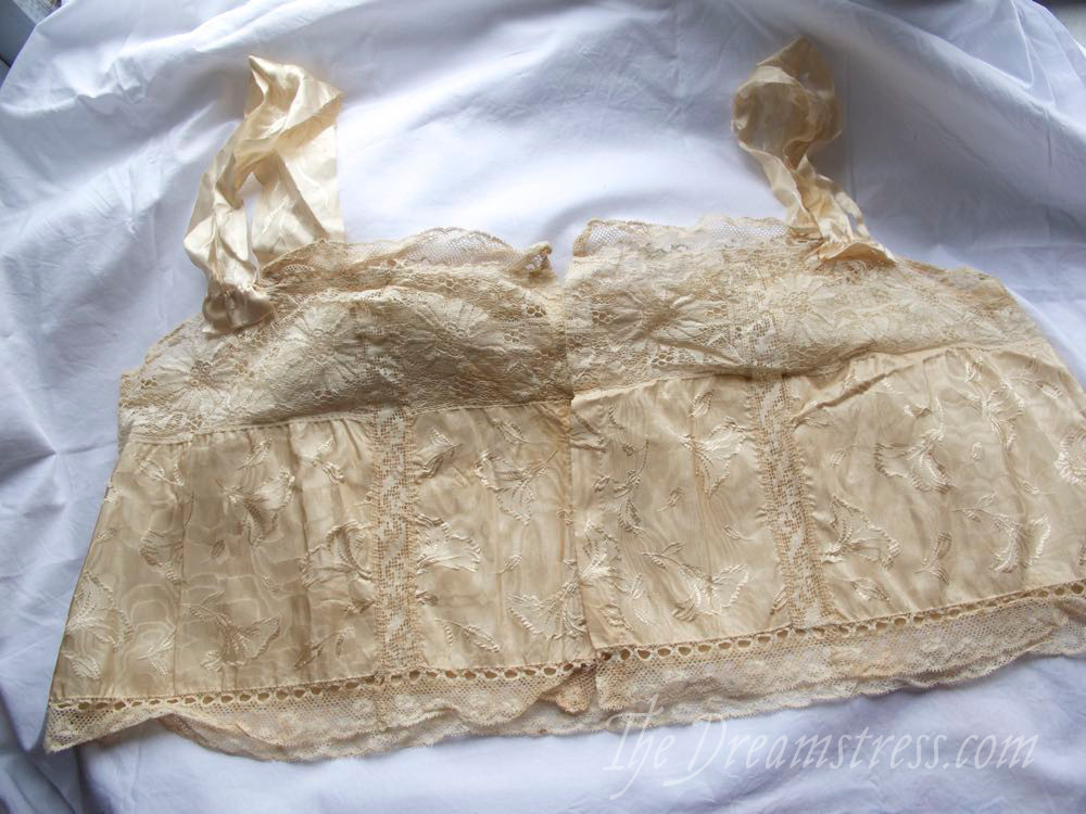 An early 20s brassiere/camisole, thedreamstress.com