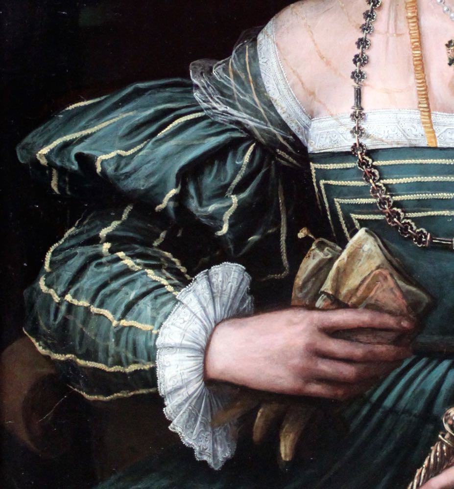 Portrait of a Lady, Peter de Kempeneer (previously attr. to Girolamo da Carpi), 1535-1550, Städel Museum, Frankfurt