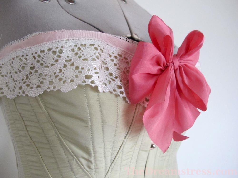 TVEO1, 1900s Edwardian corset thedreamstress.com