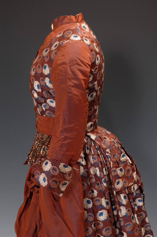 Day Dress, American, Martha J. De La Mater, c. 1876; The Fenimore Art Museum, Cooperstown, NY N0129.1966